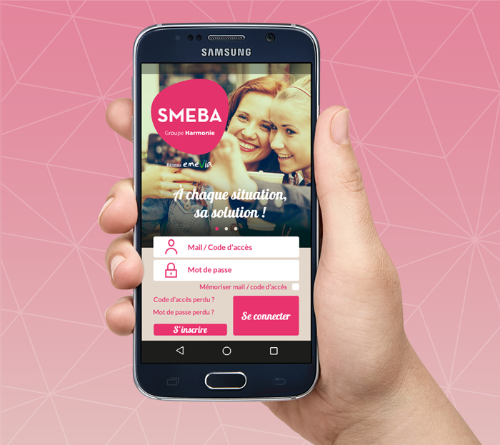 SMEBA, l’application mobile